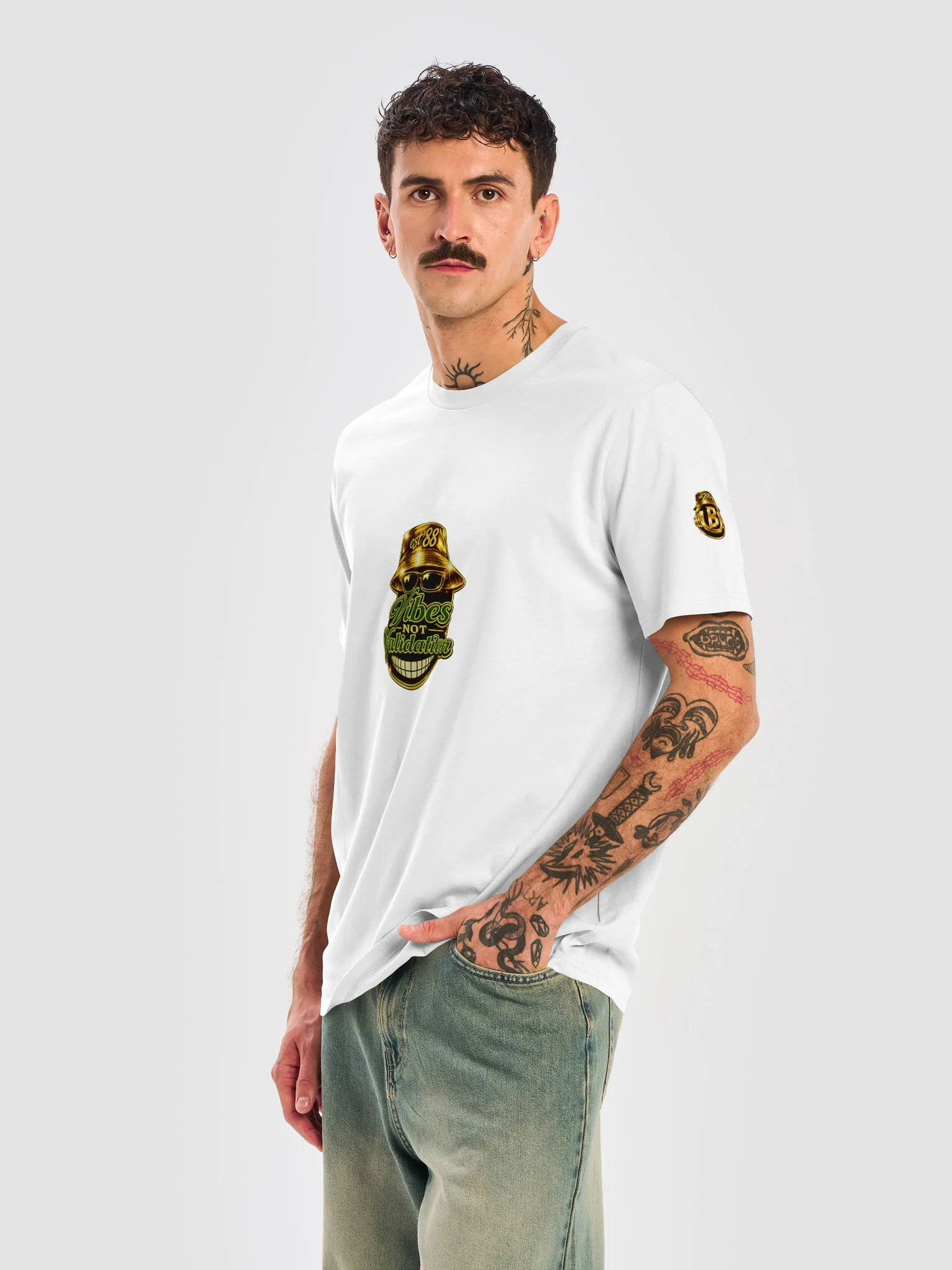 Vibes Not Validation T Shirt product image (6)