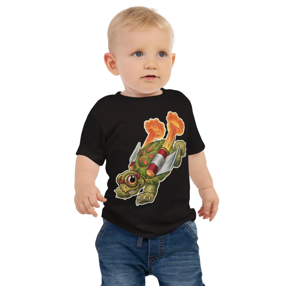 Jetpack Turtle - SFA Baby Tee product image (3)