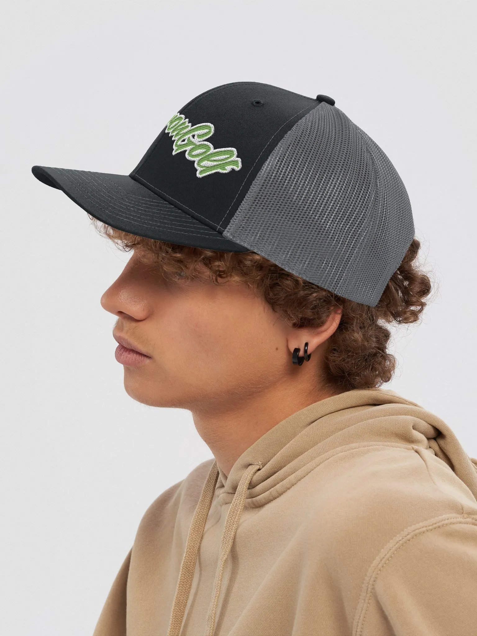 Light Iron Golf Snap Back Hat product image (7)