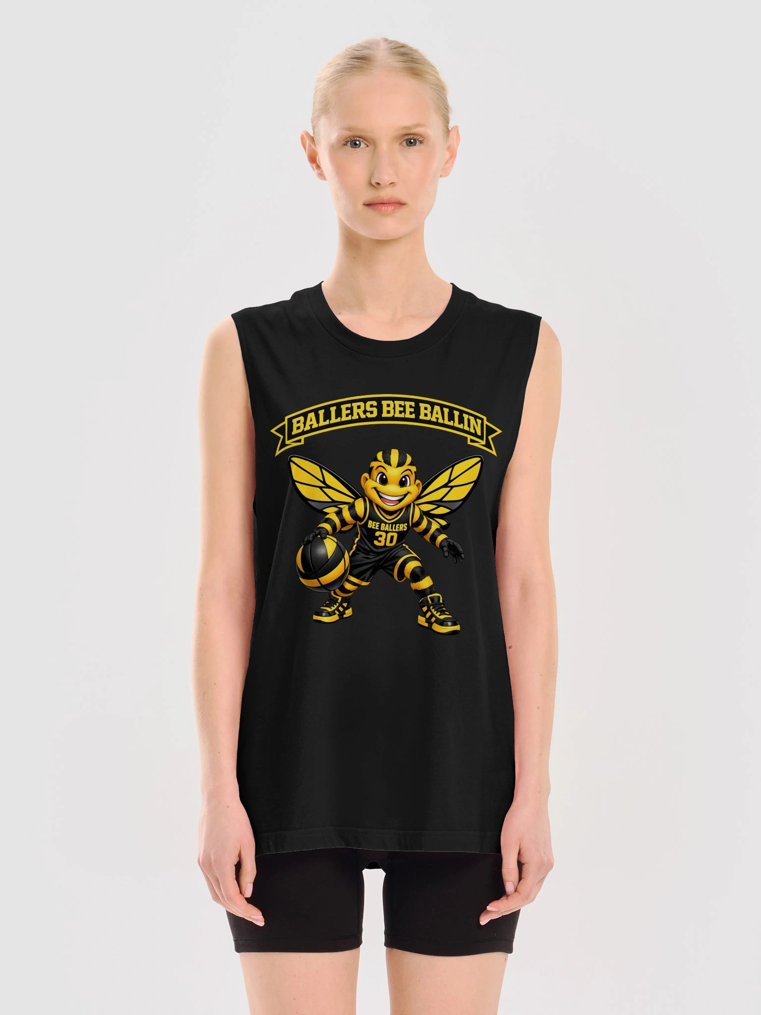 BALLERS BEE BALLIN™ Unisex Muscle Shirt product image (5)