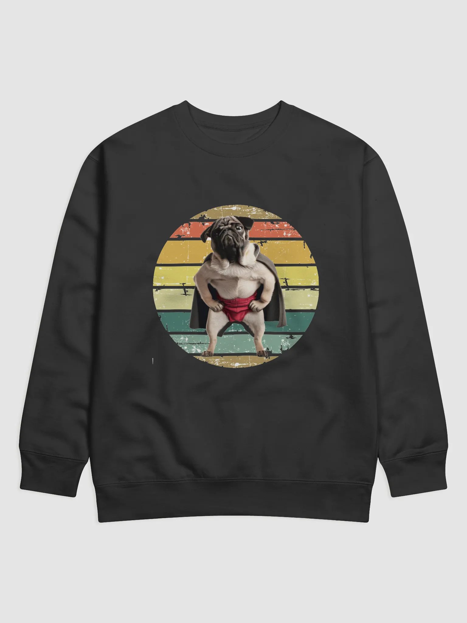 Super Pug Unleashed Sweatshirt product image (6)