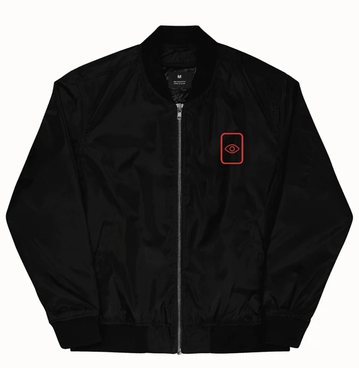 EyeSeeThru Logo Premium Recycled Bomber product image (1)