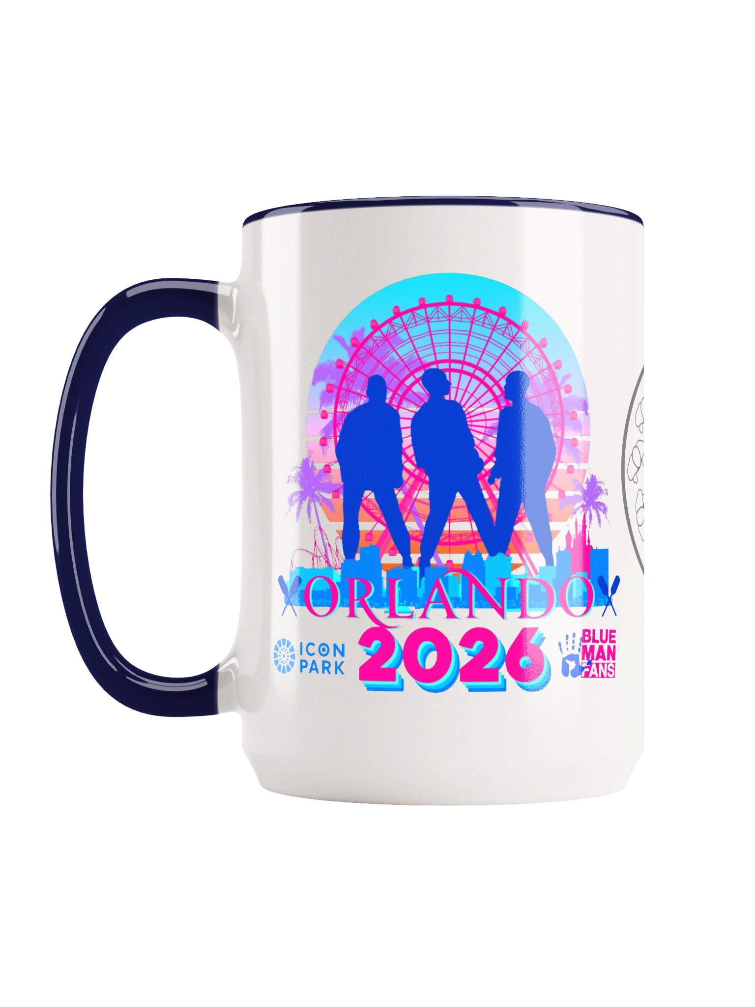 Blue Man Fans Orlando Fan Meet 2026 Coffee Mug product image (2)