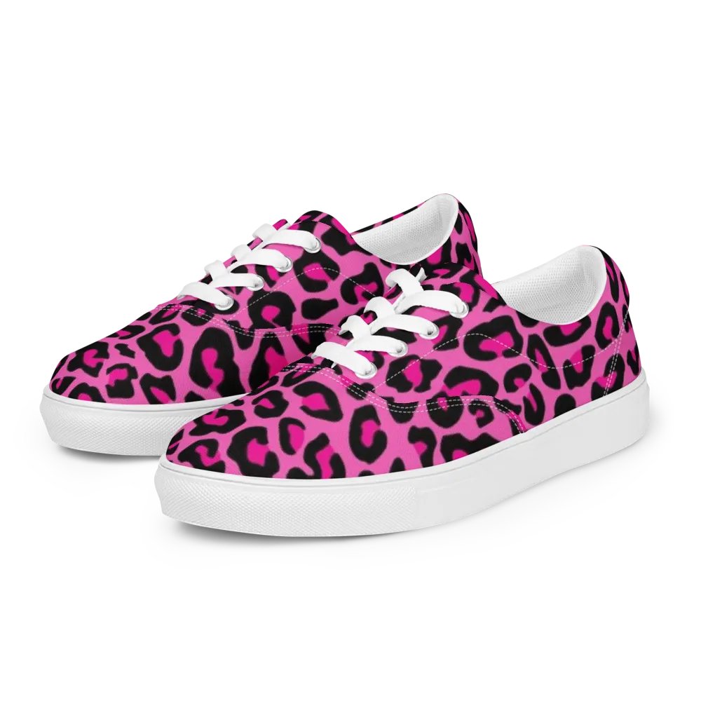 Leopard Print Lace Up's (Women's) PNK product image (5)
