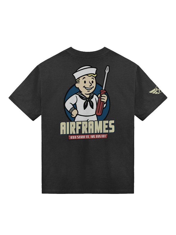 "AIRFRAMES: Strip it" BigBoy Shirt product image (1)