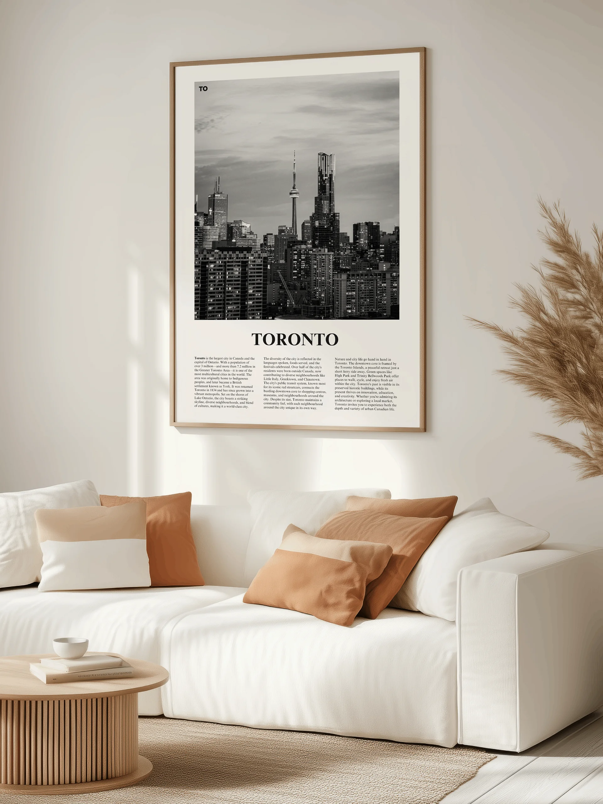 Toronto 03 Newspaper Poster | Framed product image (3)