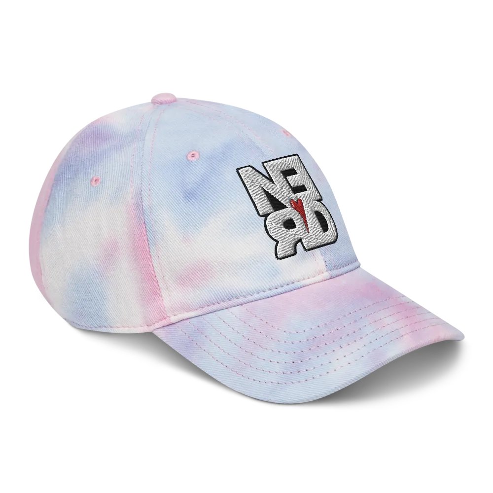Nerd Heart Tie-Dye Hat product image (42)