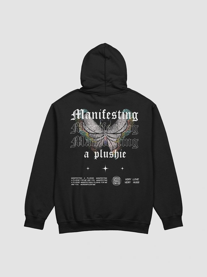 Clean Sleeves Manifesting a Plushie Pullover Hoodie - Grunge Butterfly Edition product image (10)