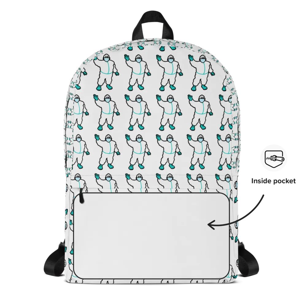 Dr Bibendum All-Over Print Backpack product image (8)