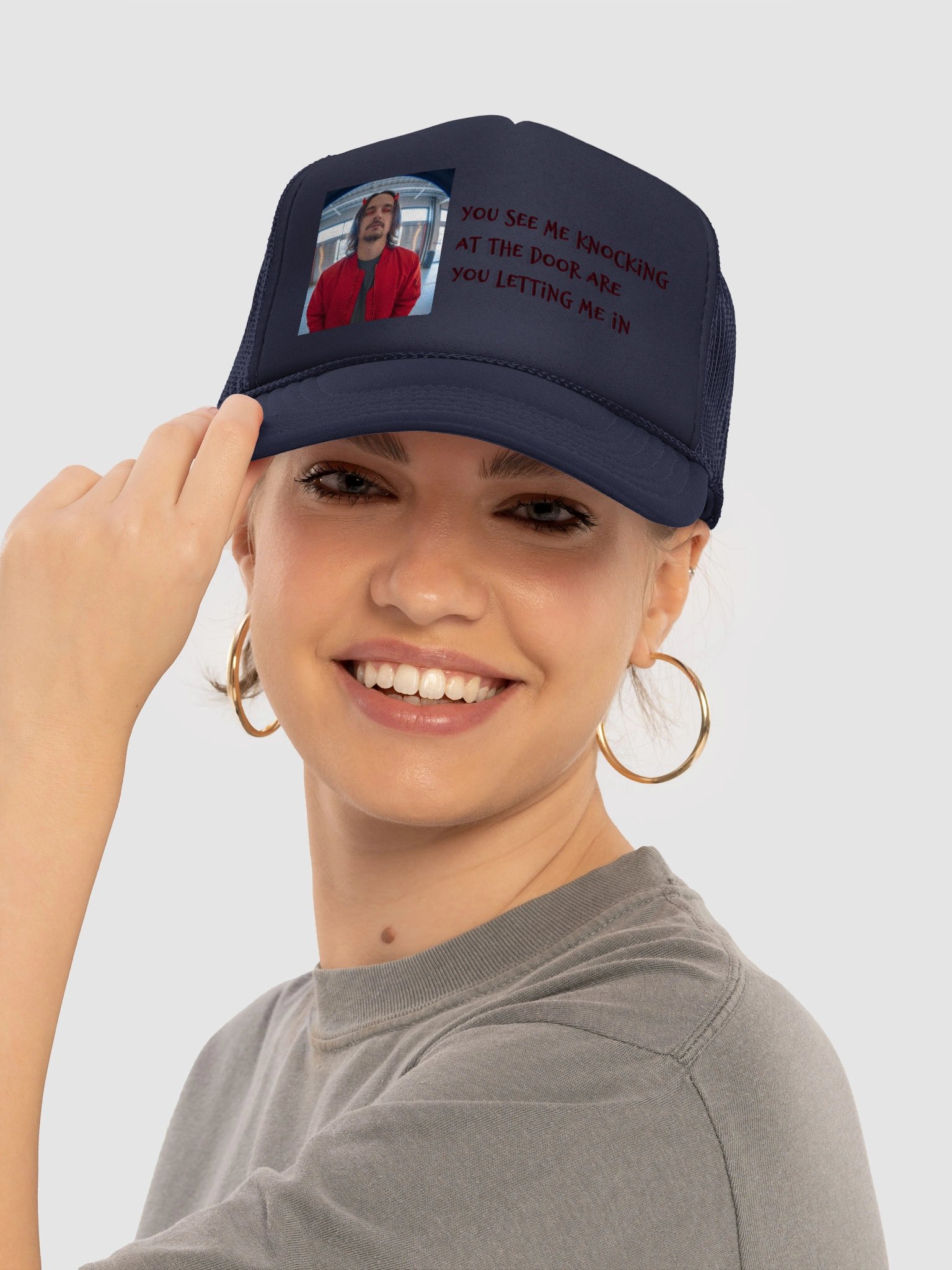 you see me knocking hat product image (1)