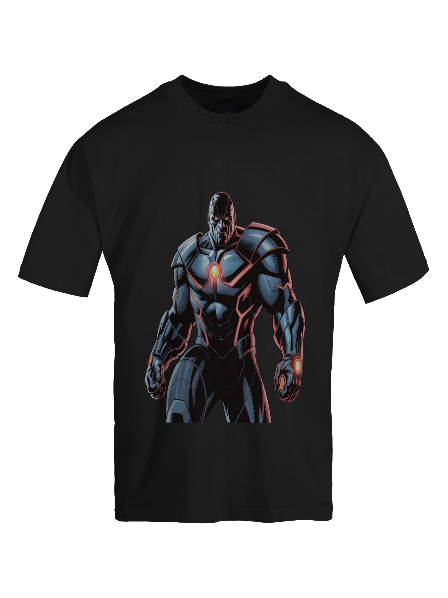 Voidheart Radiance: Darkseid Oversized Faded T-Shirt product image (1)
