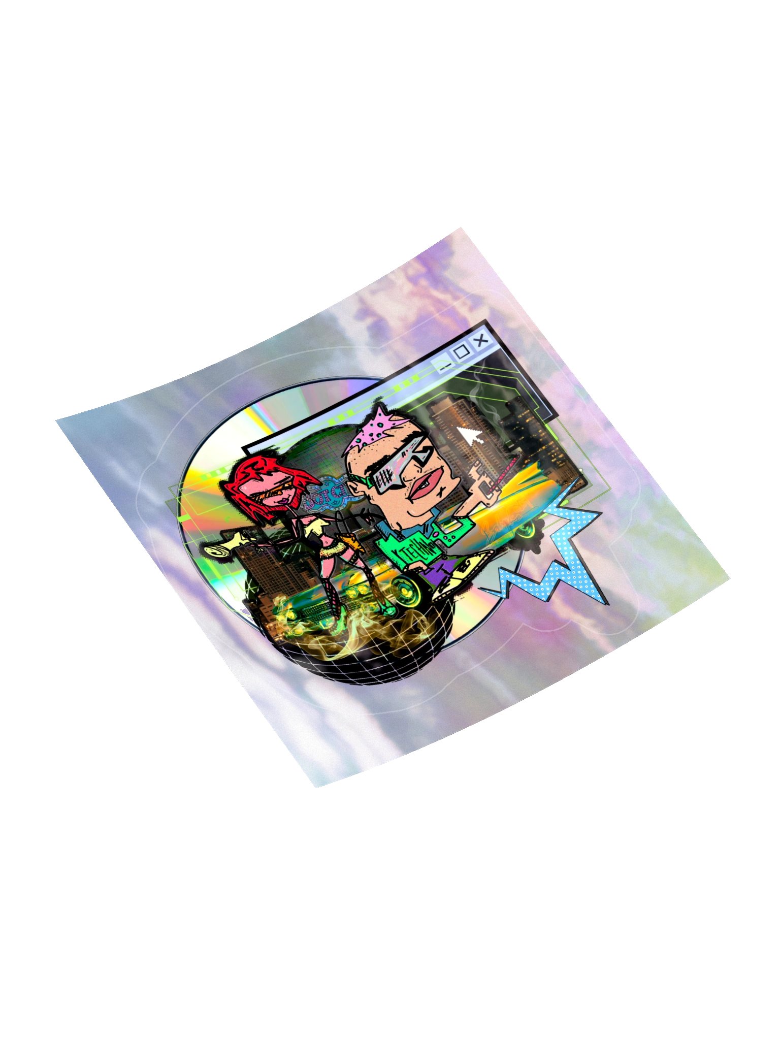 RIDE OR DIE Holo Sticker product image (11)