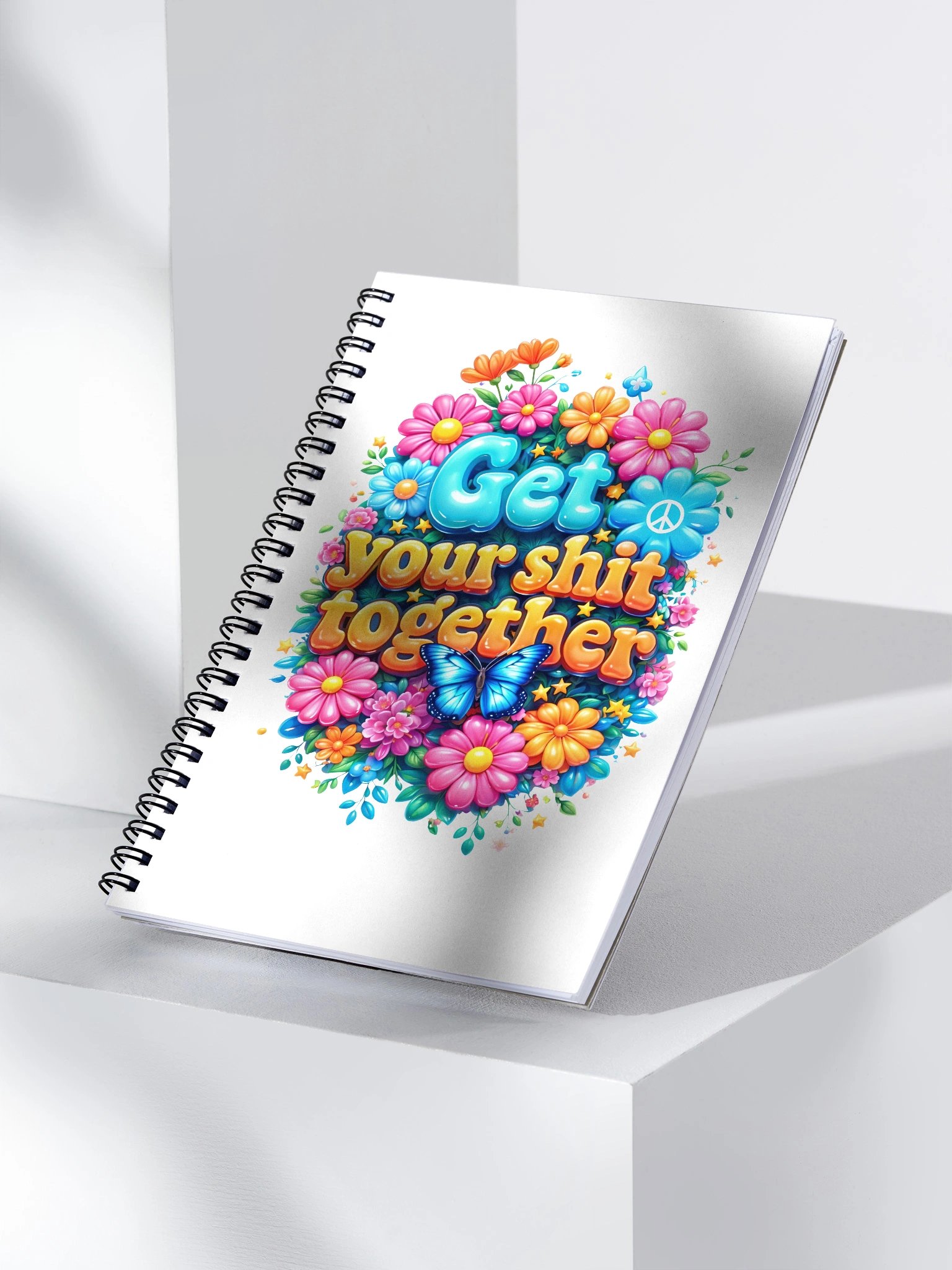 Floral Wisdom Spiral Notebook product image (3)