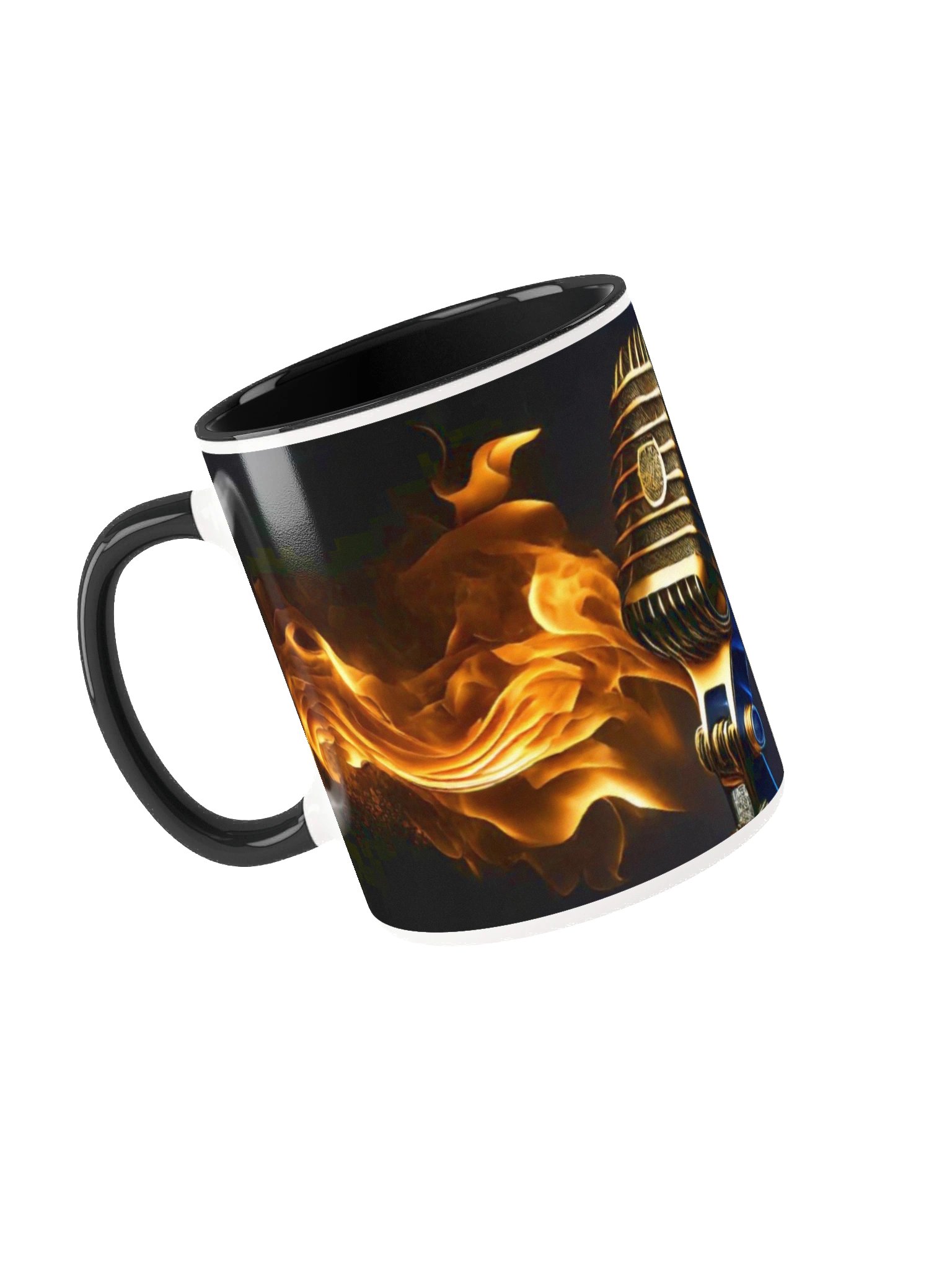 Flaming Mic Ceramic Mug product image (25)