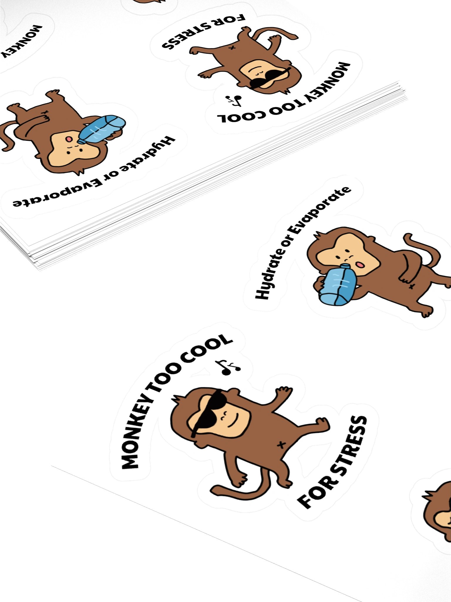 Monkey Moments Sticker Pack product image (4)