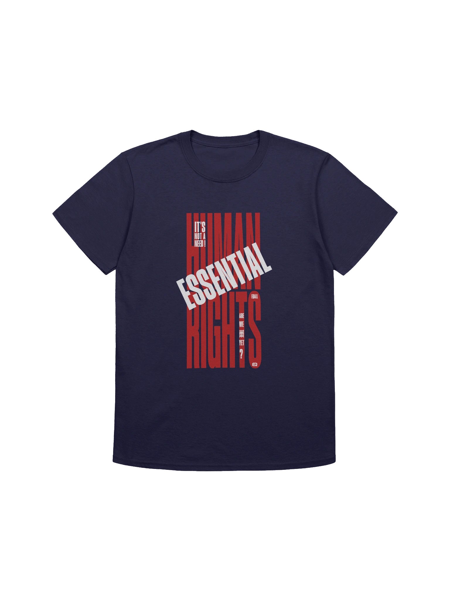 Unisex Softstyle T-shirt - Empower Change with Gildan EQALL® Essentials - Red / White product image (4)