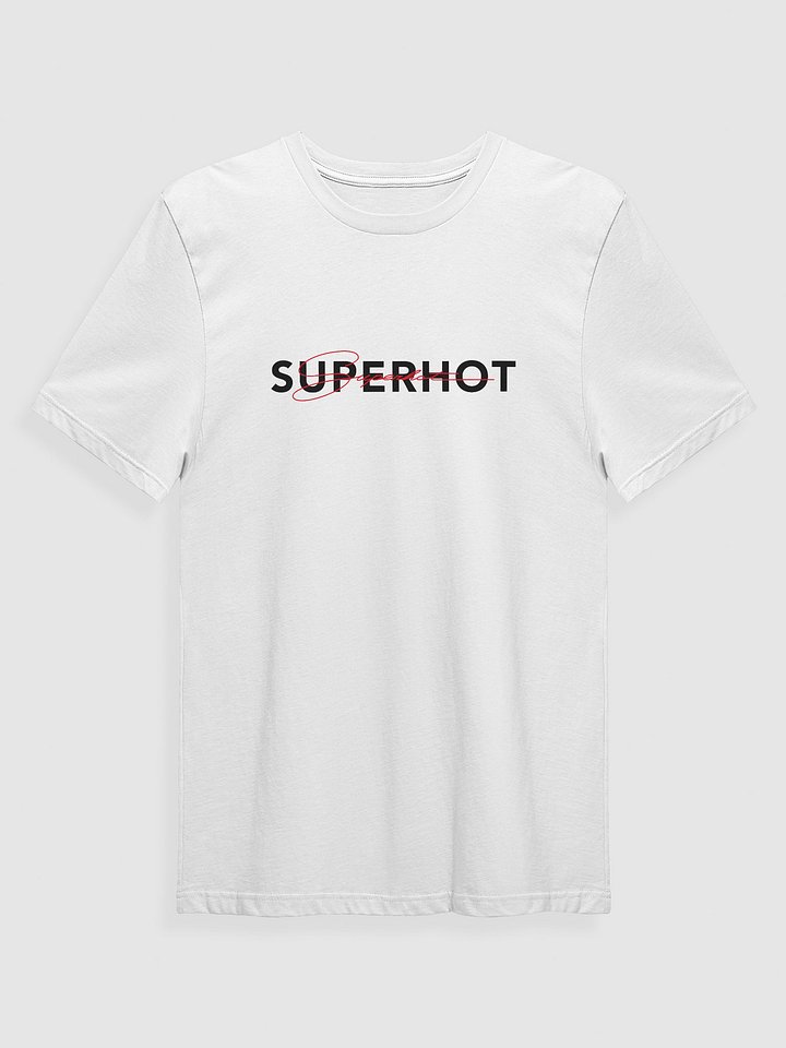 SUPERHOT SIGNATURE ULTRA T-SHIRT WHITE product image (1)