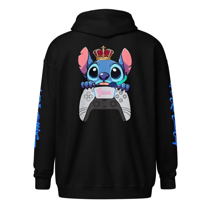 Unisex Stitch Zipper Hoodie product image (7)