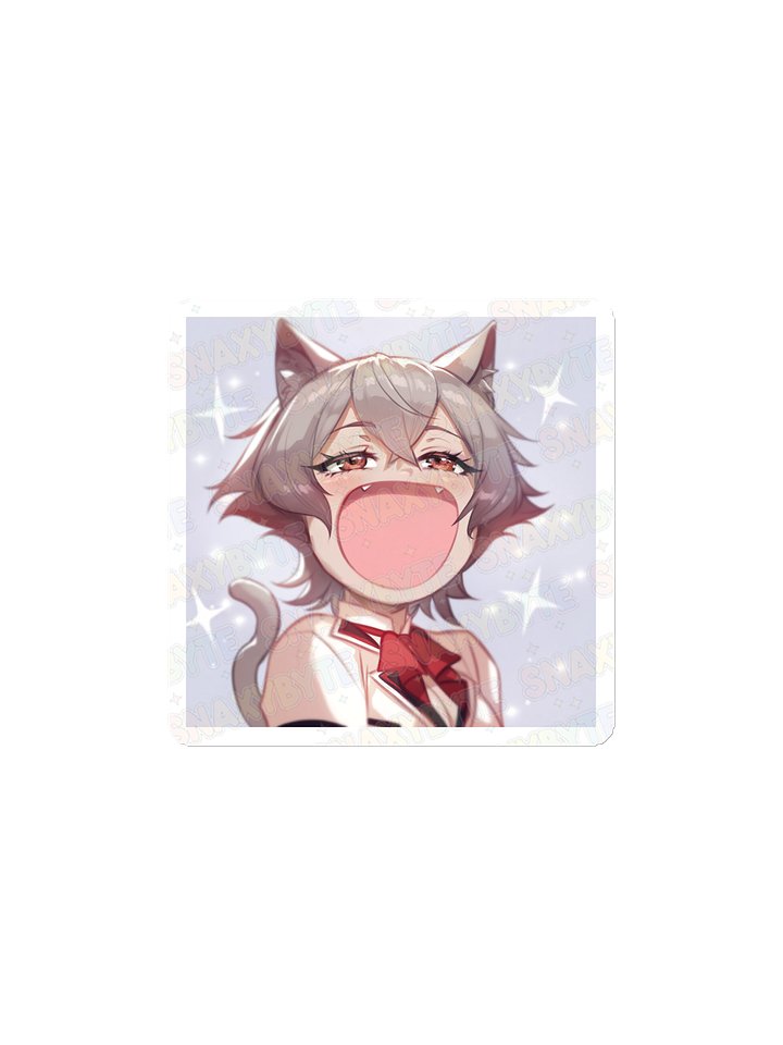 Linia Pop Cat Die-Cut Magnet product image (1)