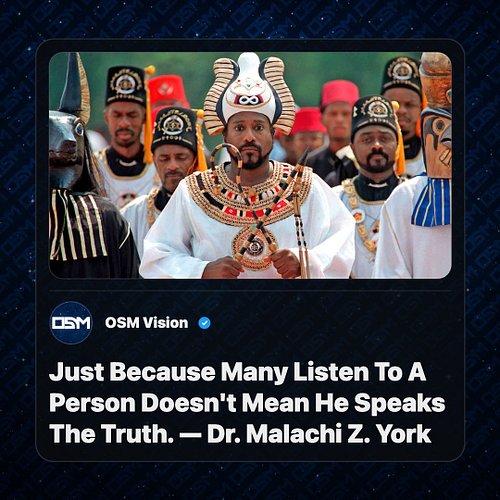 💡 Daily Wisdom from Dr. Malachi Z. York

📖 Read it. Reflect. Share it forward.

🔁 Repost to spread the knowledge 

📍 Where ar...
