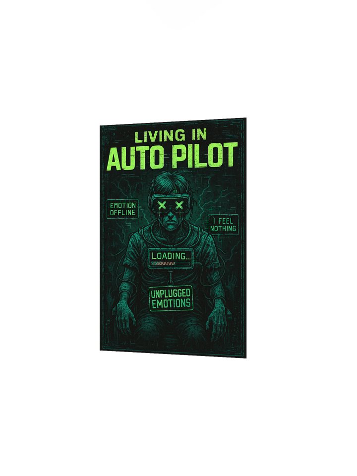 Living in Auto Pilot Poster product image (15)