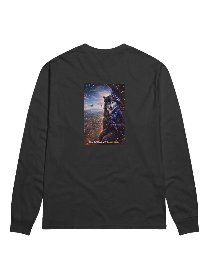 Futuristic Wolf Warrior Long Sleeve Shirt product image (4)