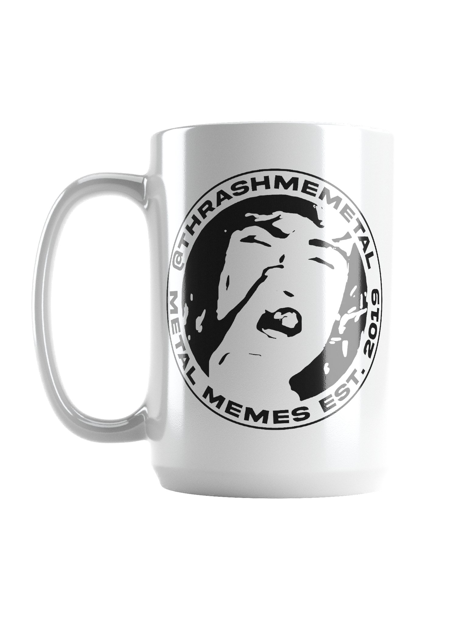 POSER'S TEARS WHITE MUG product image (1)