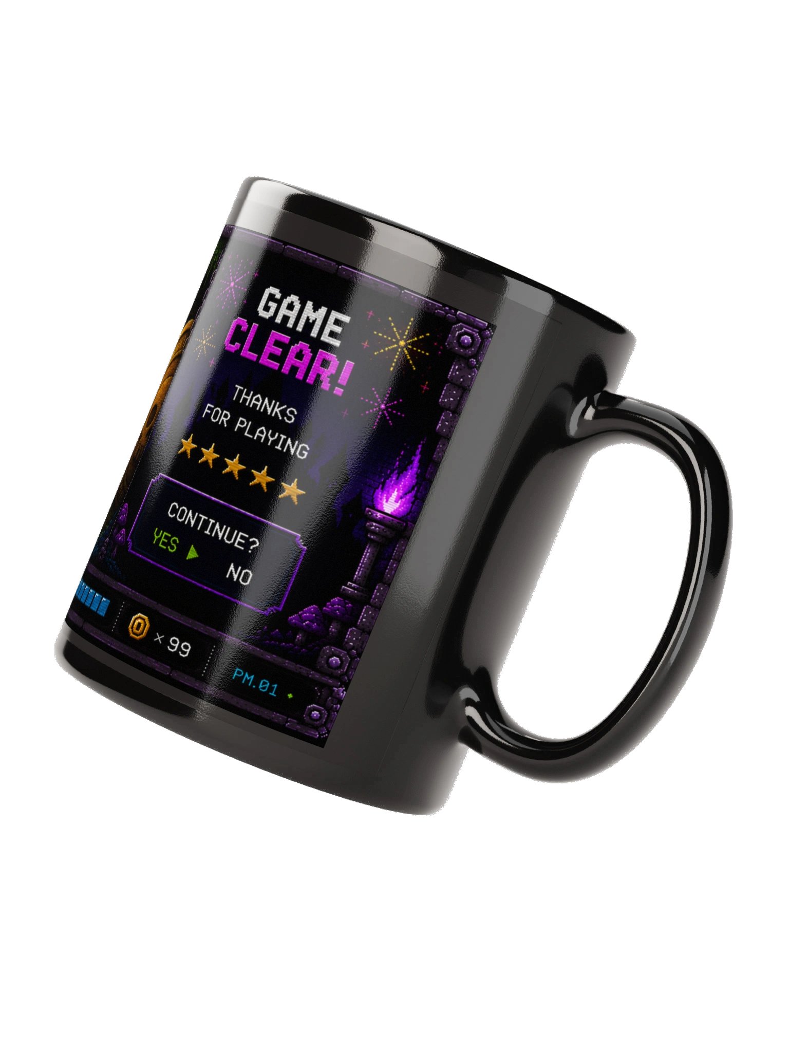 Dungeon Treasure Hunt – Pixel Mode Mug product image (4)