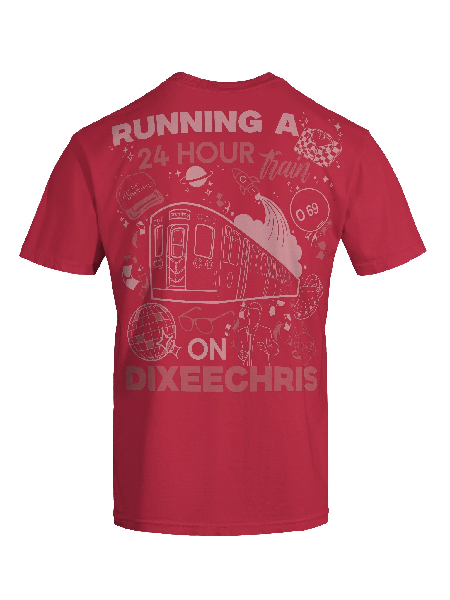 24hr Train Tee - Pink product image (11)