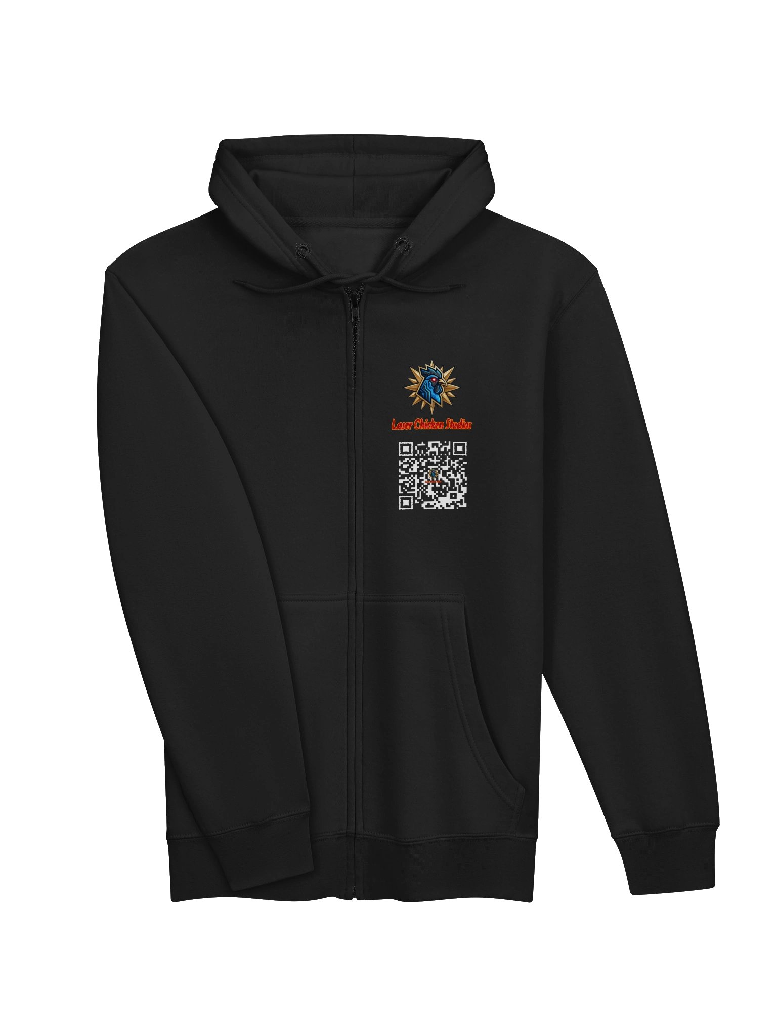 Laser Chicken Studios Zip Hoodie product image (3)