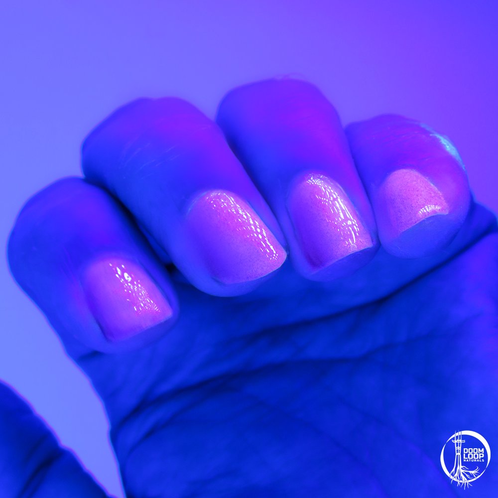 MORAL PANIC - Neon Purple Jelly Magnetic Shimmer Polish product image (2)