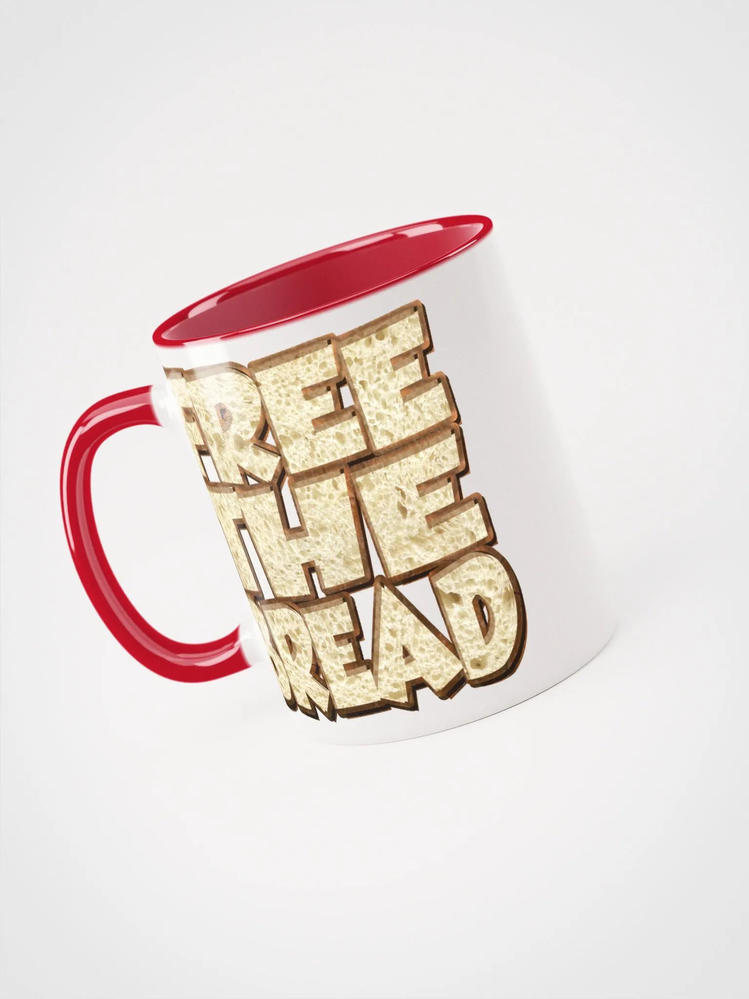 Free the Bread Mug with Colour Inside product image (15)