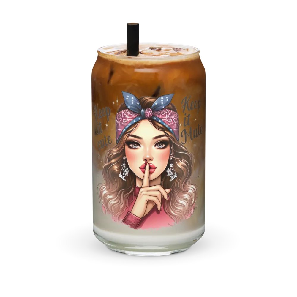 Keep It Cute Cup With Lid And Straw product image (6)