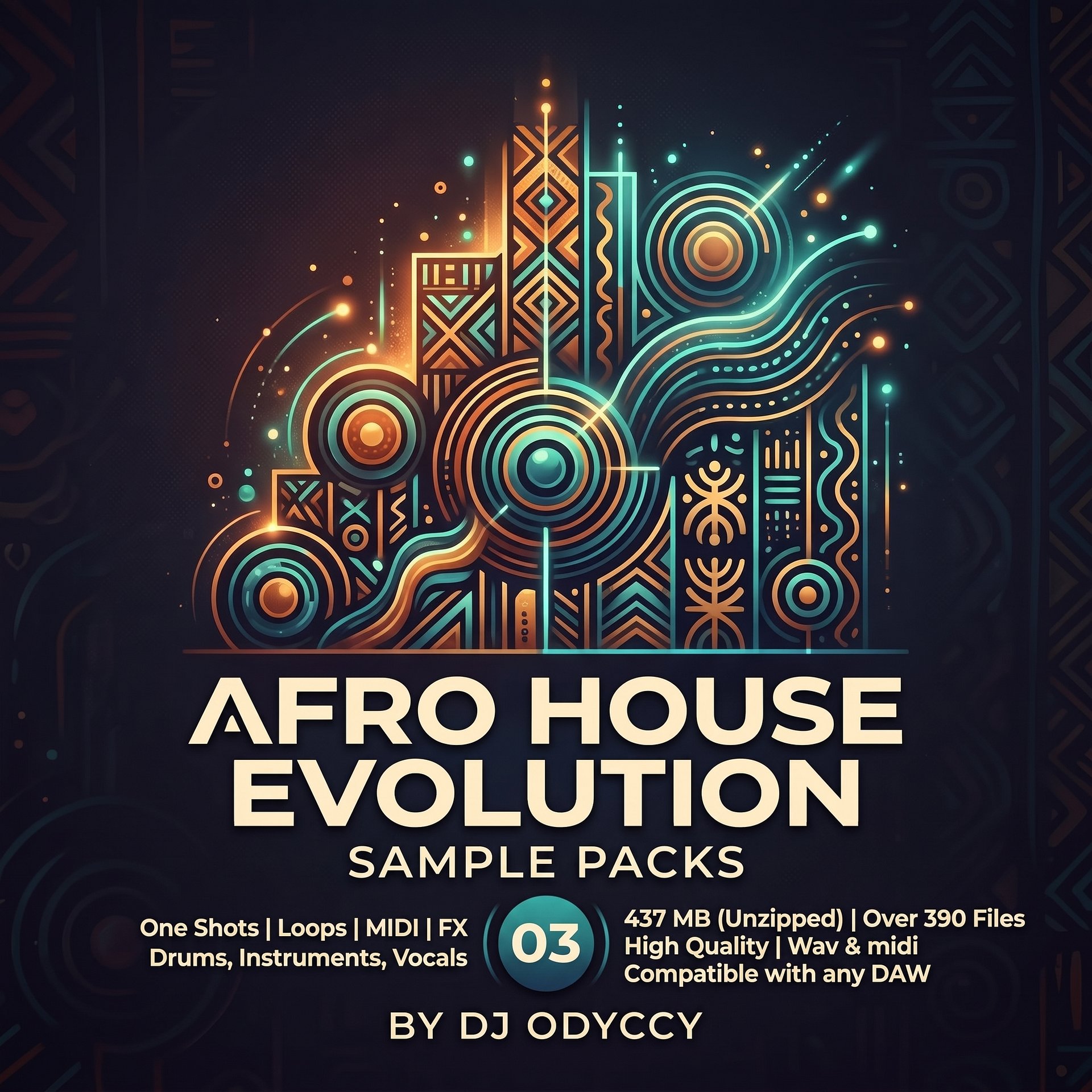 Afro House Evolution Sample Pack 03 By DJ Odyccy product image (2)