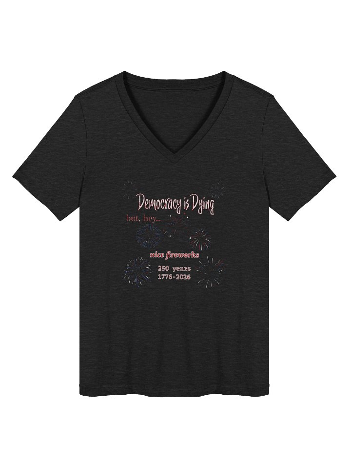 Nice Fireworks Women's V-Neck product image (3)