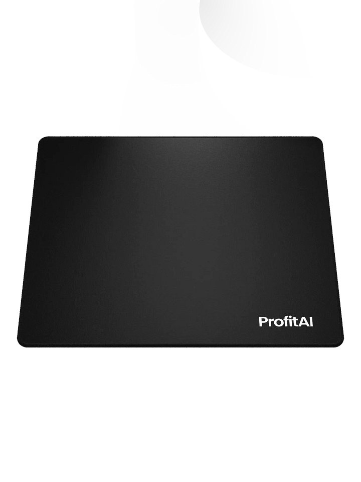 ProfitAI Mouse Pad - Black product image (1)