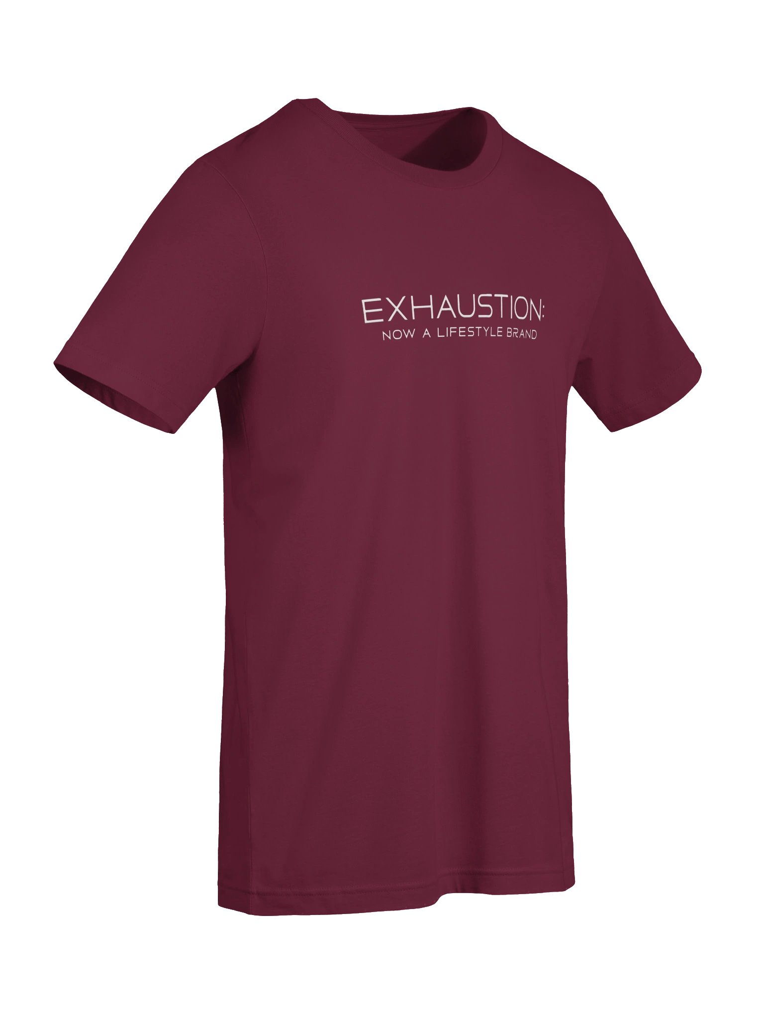 “Exhaustion: Now a Lifestyle Brand” — Bella+Canvas Unisex Supersoft T-Shirt product image (2)