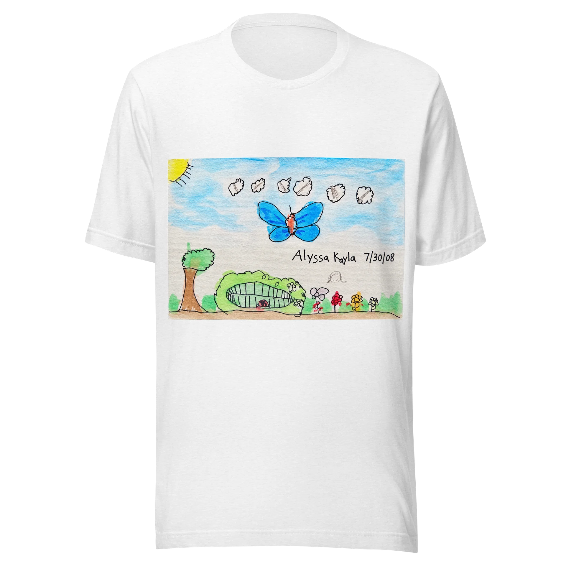 AK’s Butterfly Visits to Grandpa’s Garden T-Shirt product image (1)