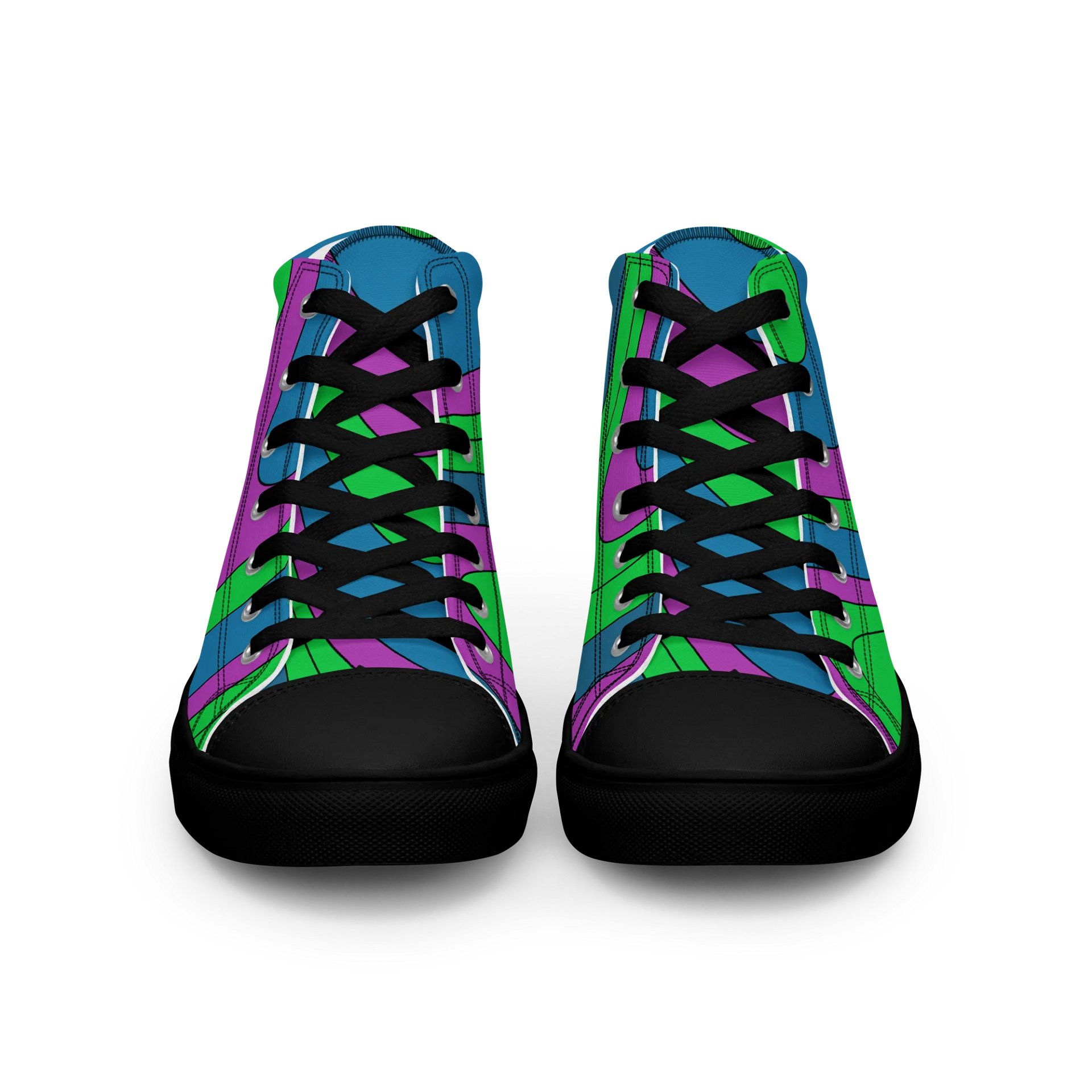 Retro Wave Women's High Tops product image (3)