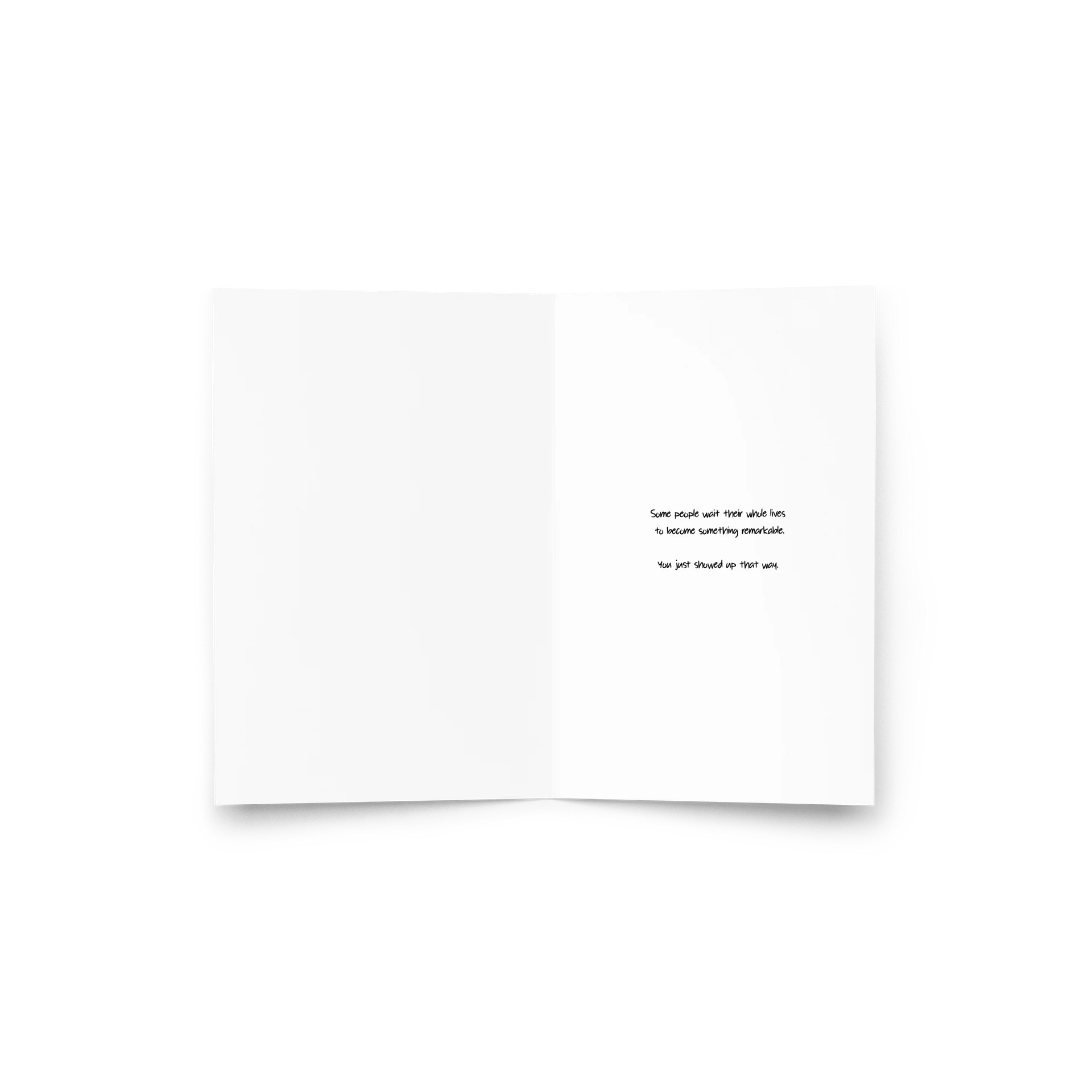 I'm Not a Masterpiece, I'm a Revolution – Bold Empowerment Greeting Card product image (7)