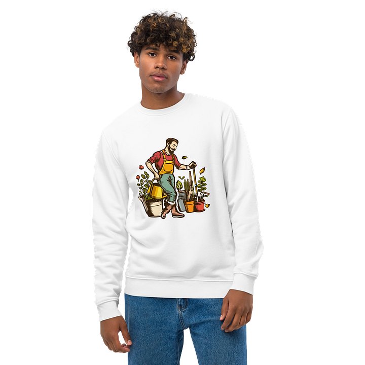 Garden Bliss Unisex Eco Sweatshirt product image (2)