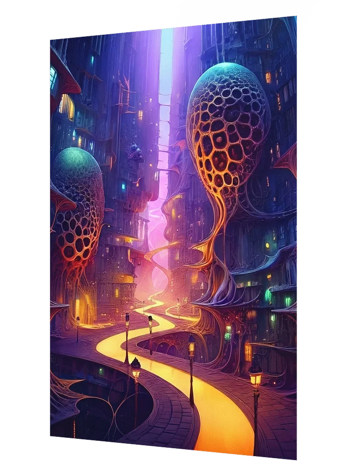 City of Lights Enhanced Matte Paper Poster product image (2)