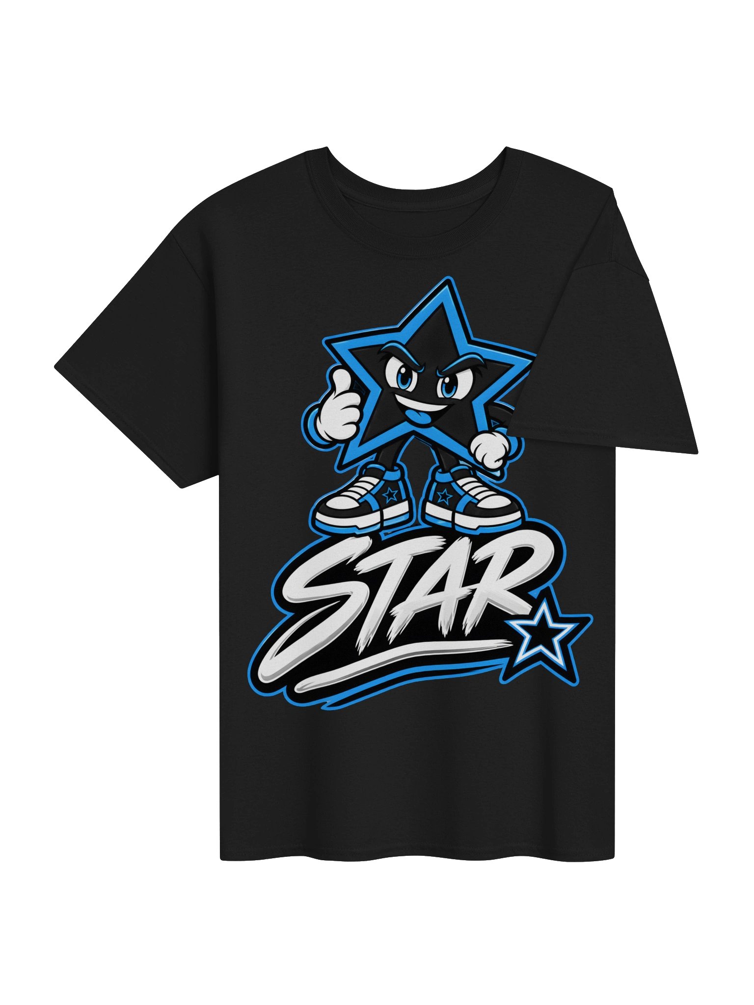 STAR Logo Thumbs-Up Graphic T-Shirt product image (4)