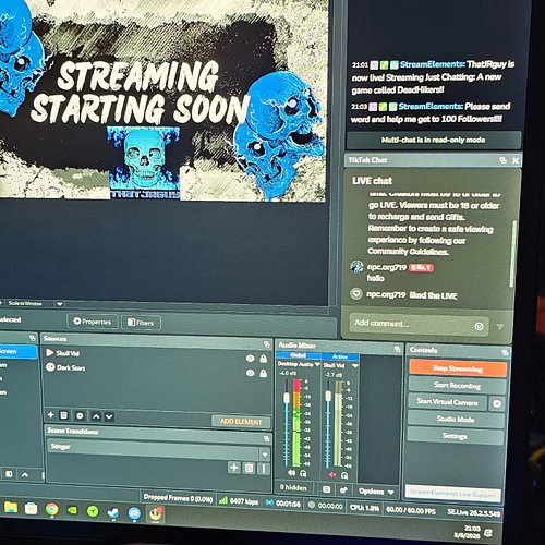 Live now!!!!