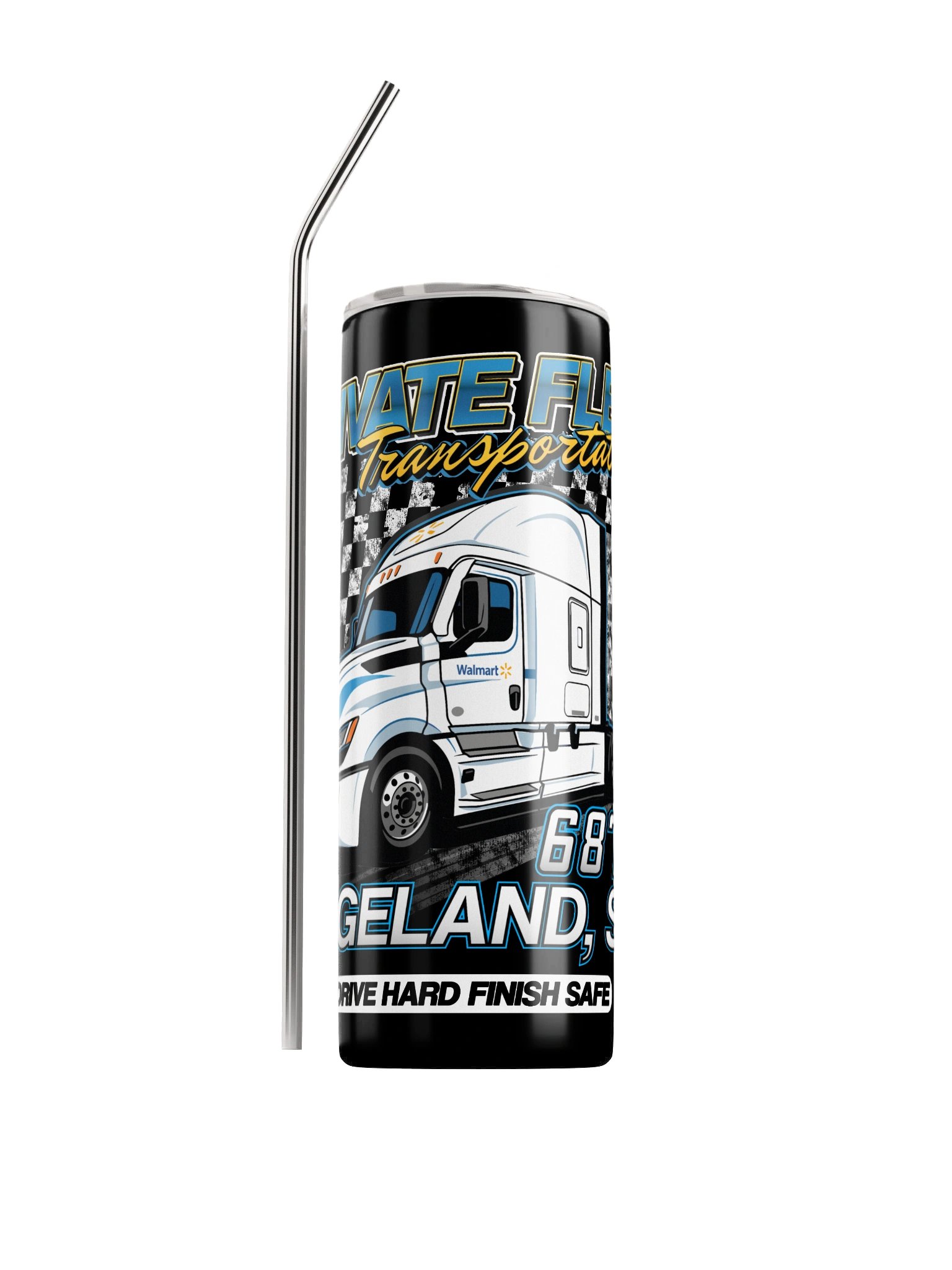 6873 Pageland Private Fleet Racing Tumbler product image (1)