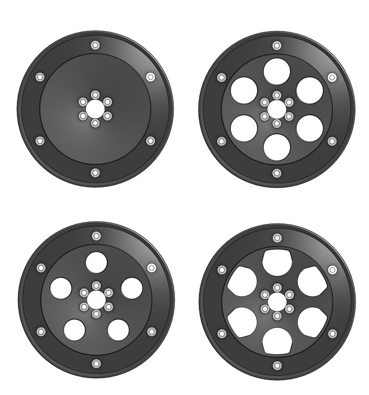Super Maker 1/24th Wheel Faces - morph this CAD into your own wheel designs! product image (1)