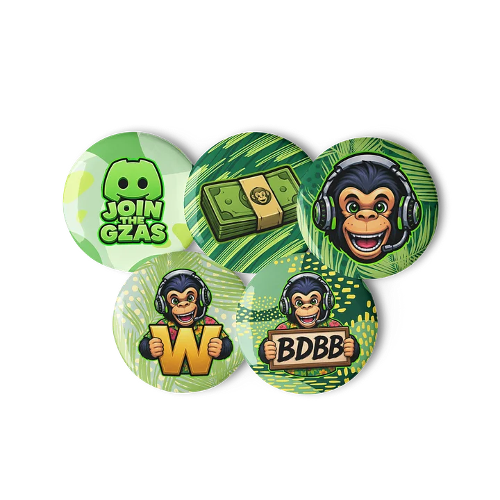 BenTheBonobo Emote Pin Selection product image (2)