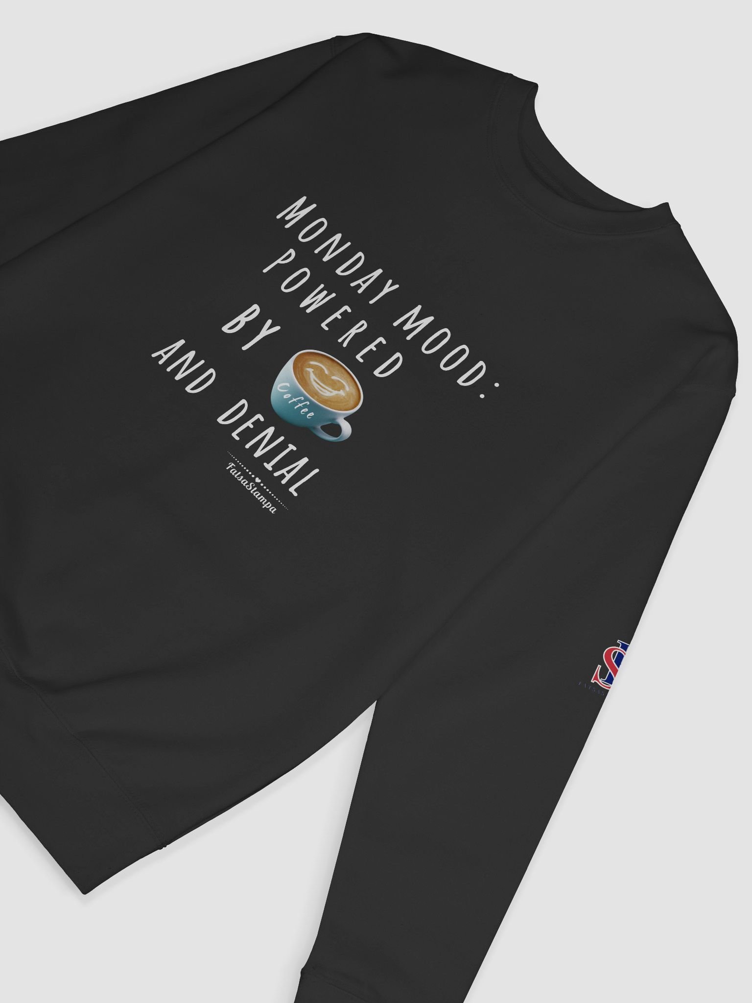 Monday Mood Funny coffee Premium Sweatshirt product image (7)