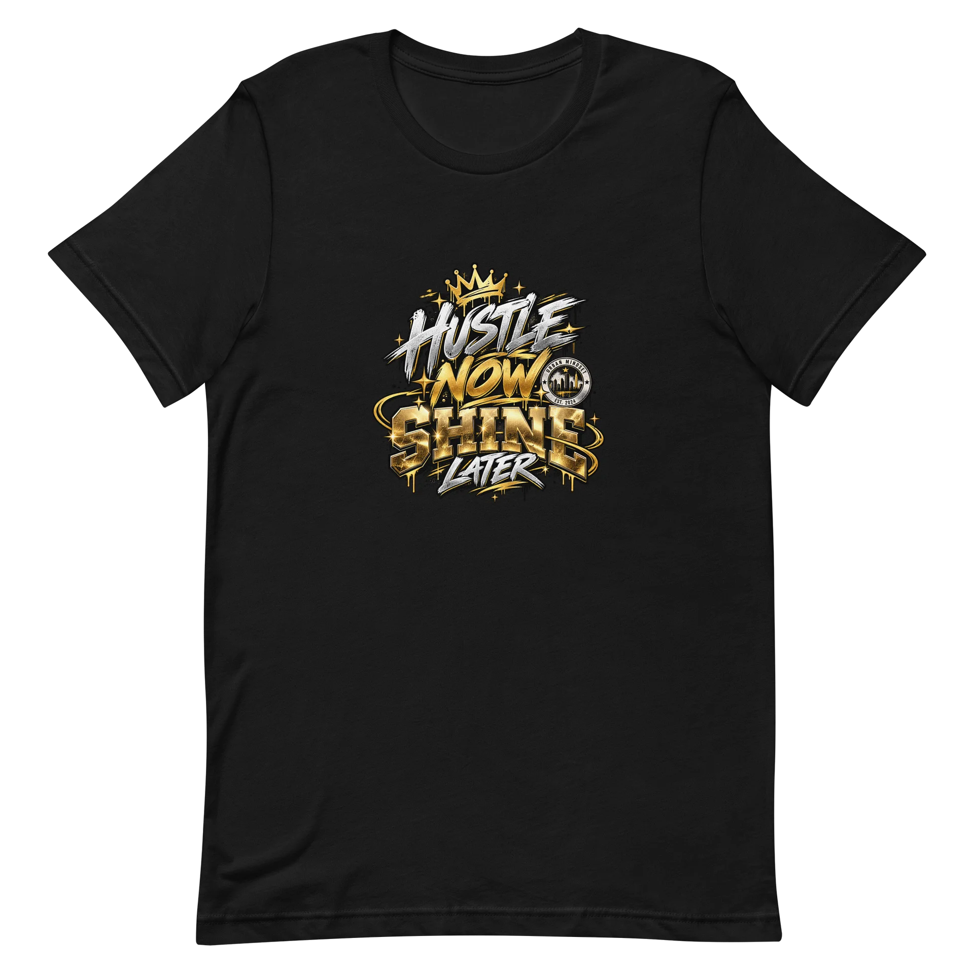 Hustle Now Shine Later Streetwear Tee product image (5)
