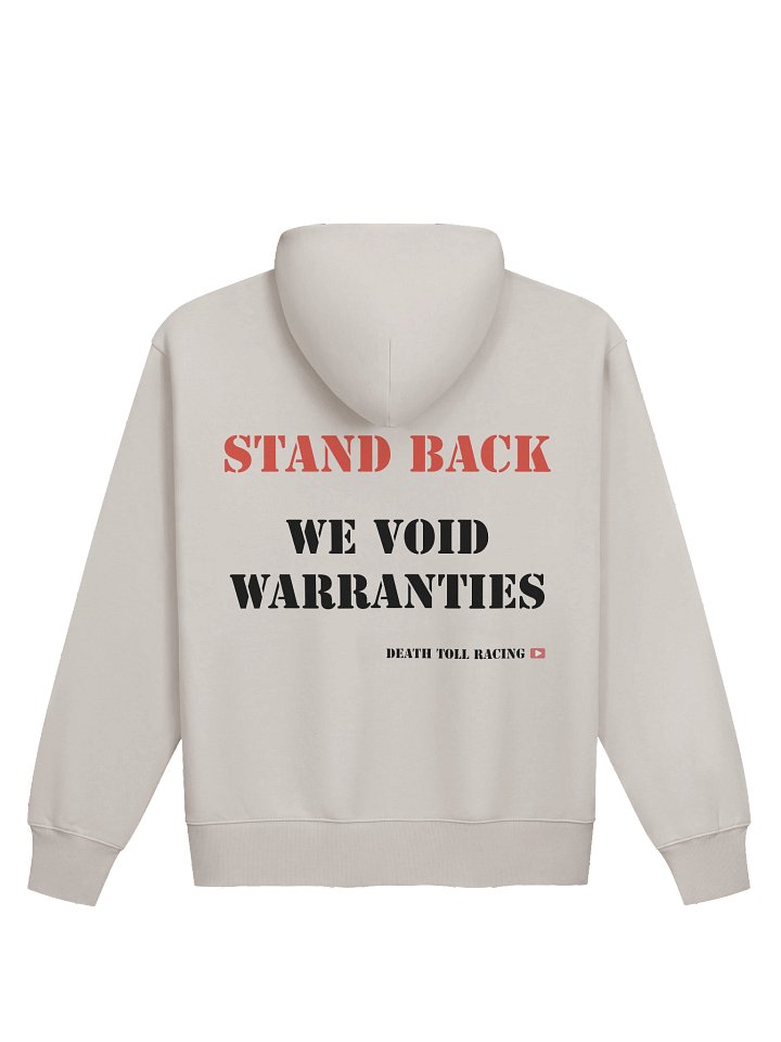Warranties Voided Streetwear Zip Hoodie product image (2)